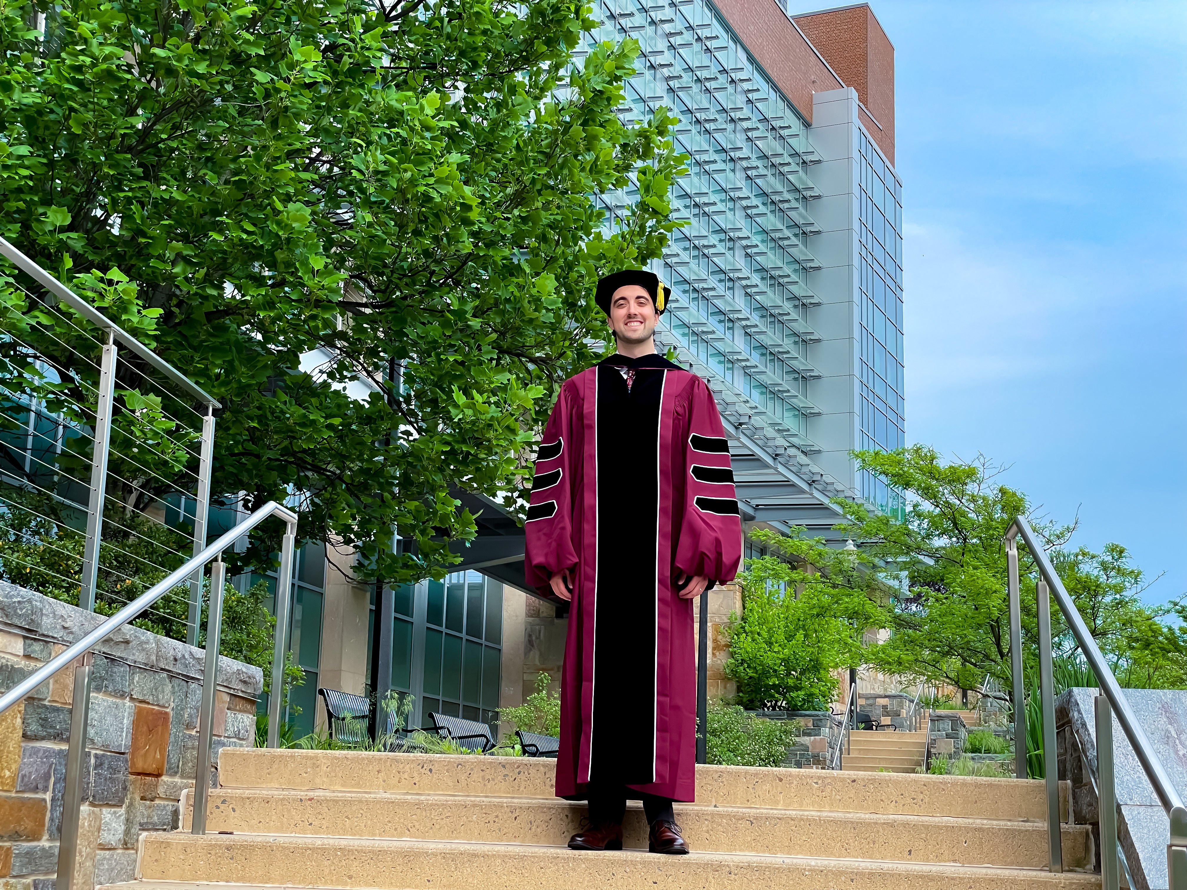 UMass Maroon robes